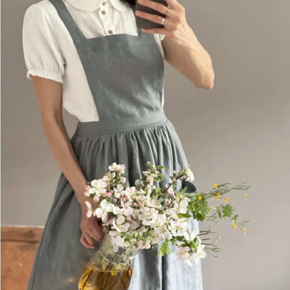 Simply Grey Life Pinafore